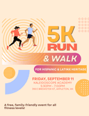 Hispanic & Latinx Heritage 5K Run/Walk 2026 | Register