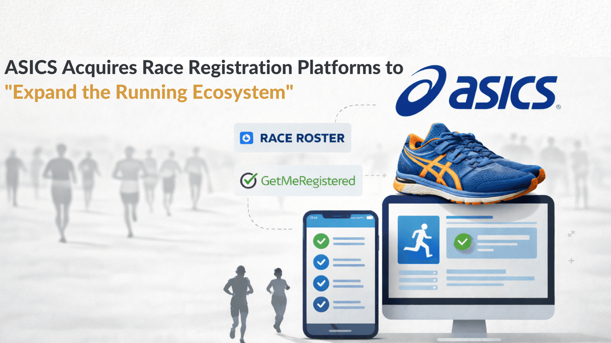 ASICS Acquires Race Registration Platforms to “Expand the Running Ecosystem”