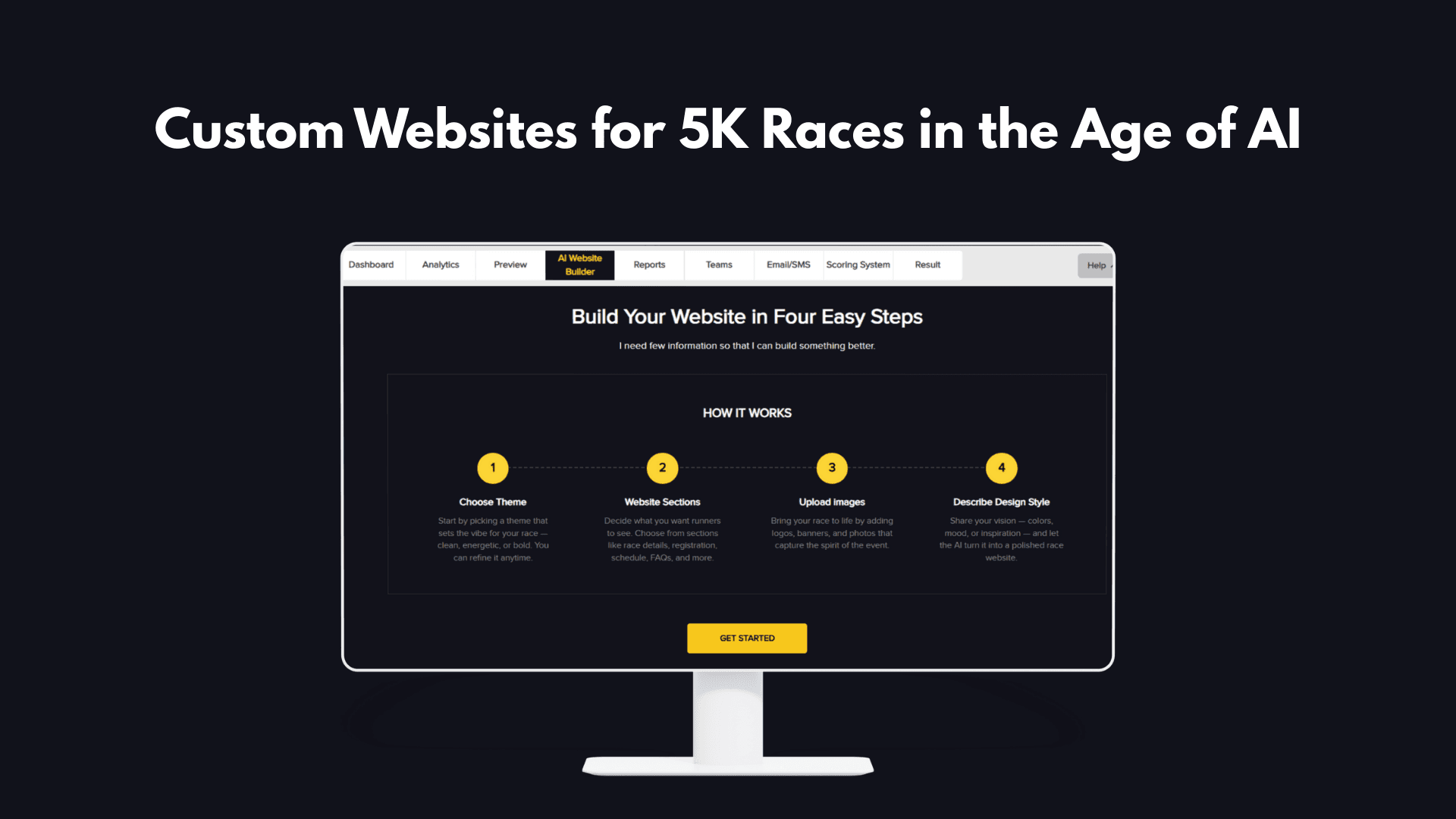 Custom Websites for 5K Races in the Age of AI