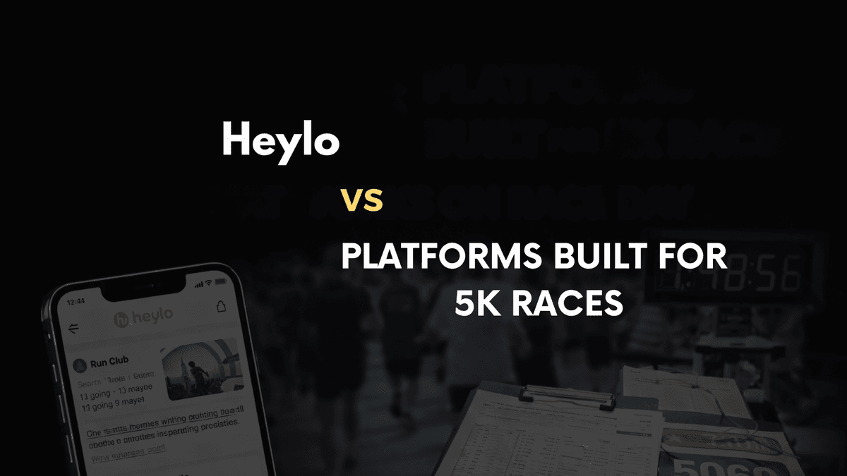 Heylo vs Platforms Built for 5Ks: What Works on Race Day