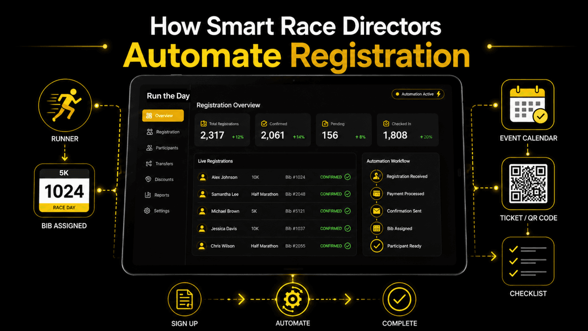 How Smart Race Directors Automate Registration