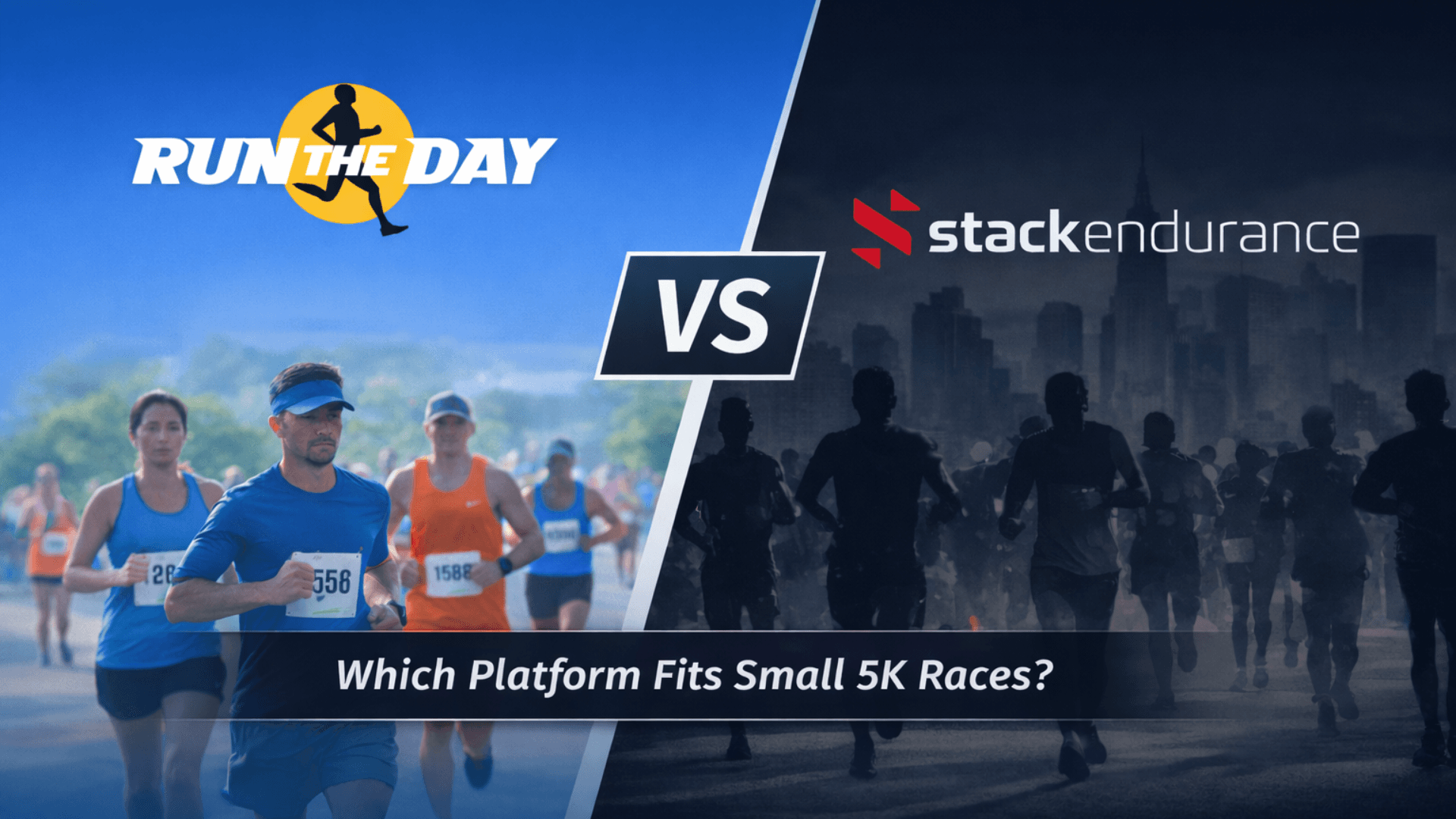 Run The Day vs. Stack Endurance: Which Platform Fits Small 5K Races?