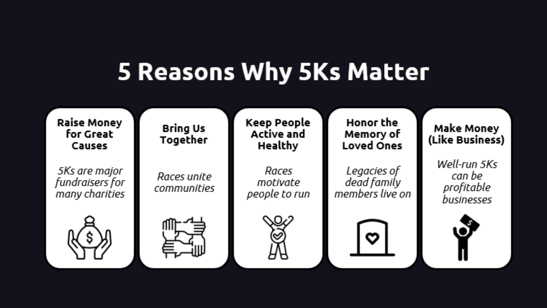 5K Race Types & Why You Should Host One